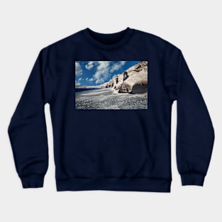 Vlychada in Santorini is like a beach on the moon Crewneck Sweatshirt